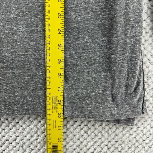 We The Free Sweater Women XS Heather Gray Drape Mock Neck Long Sleeves Oversized - Picture 7 of 12